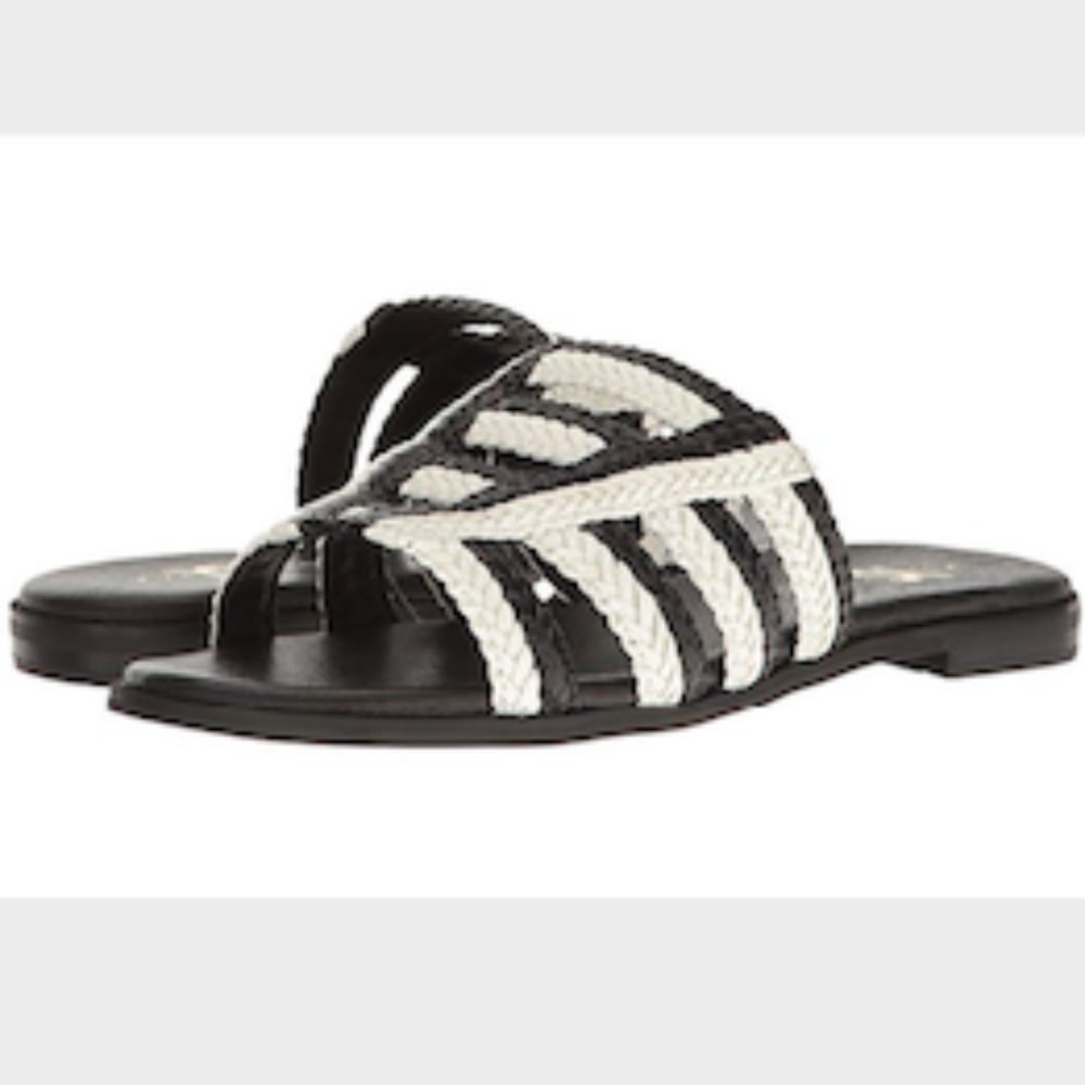 Molly Black / White Woven